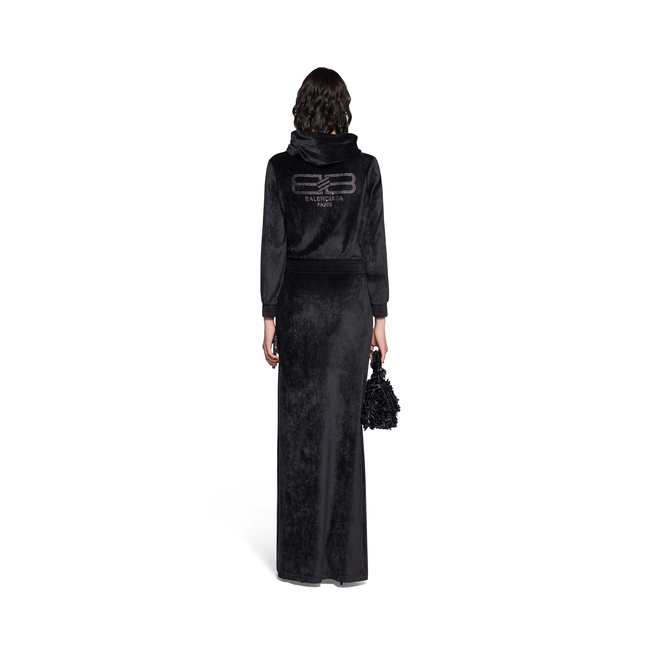 Balenciaga BB Paris Jersey Hoodie - Image 3
