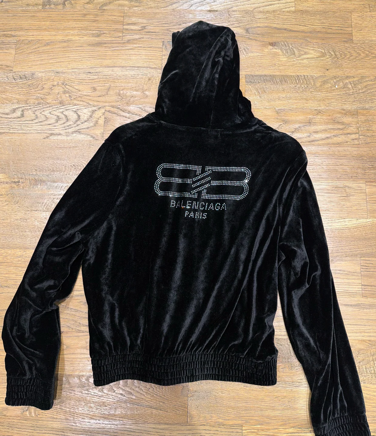 Balenciaga BB Paris Jersey Hoodie - Image 4