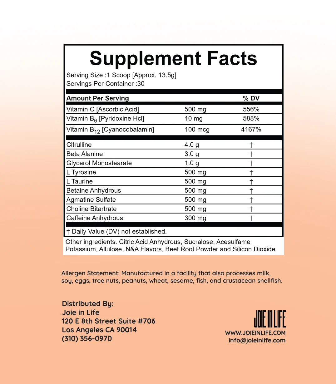 JNL Pre-Workout - Image 3