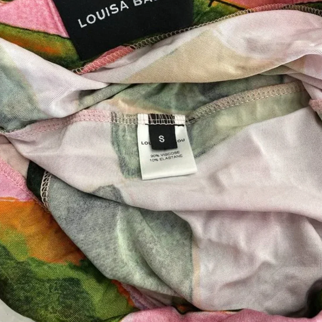 Louisa Ballou Pink Coastline Miniskirt - Image 3